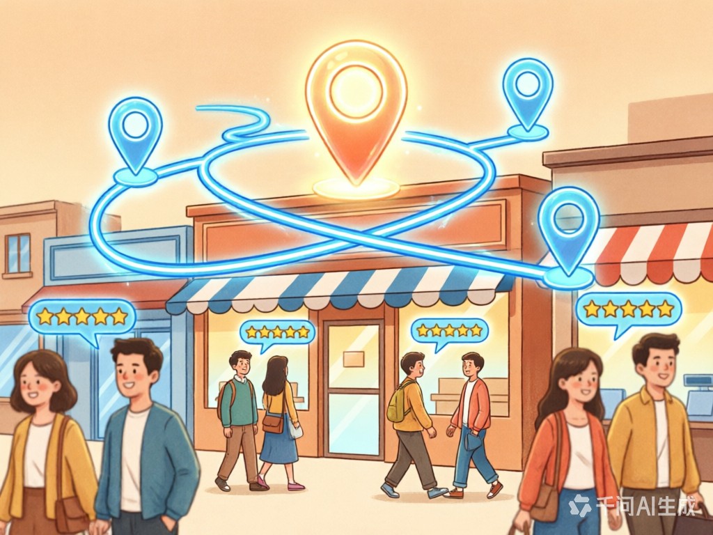 本地生活连锁门店GEO优化场景-POI优化与同城AI排名到店转化提升